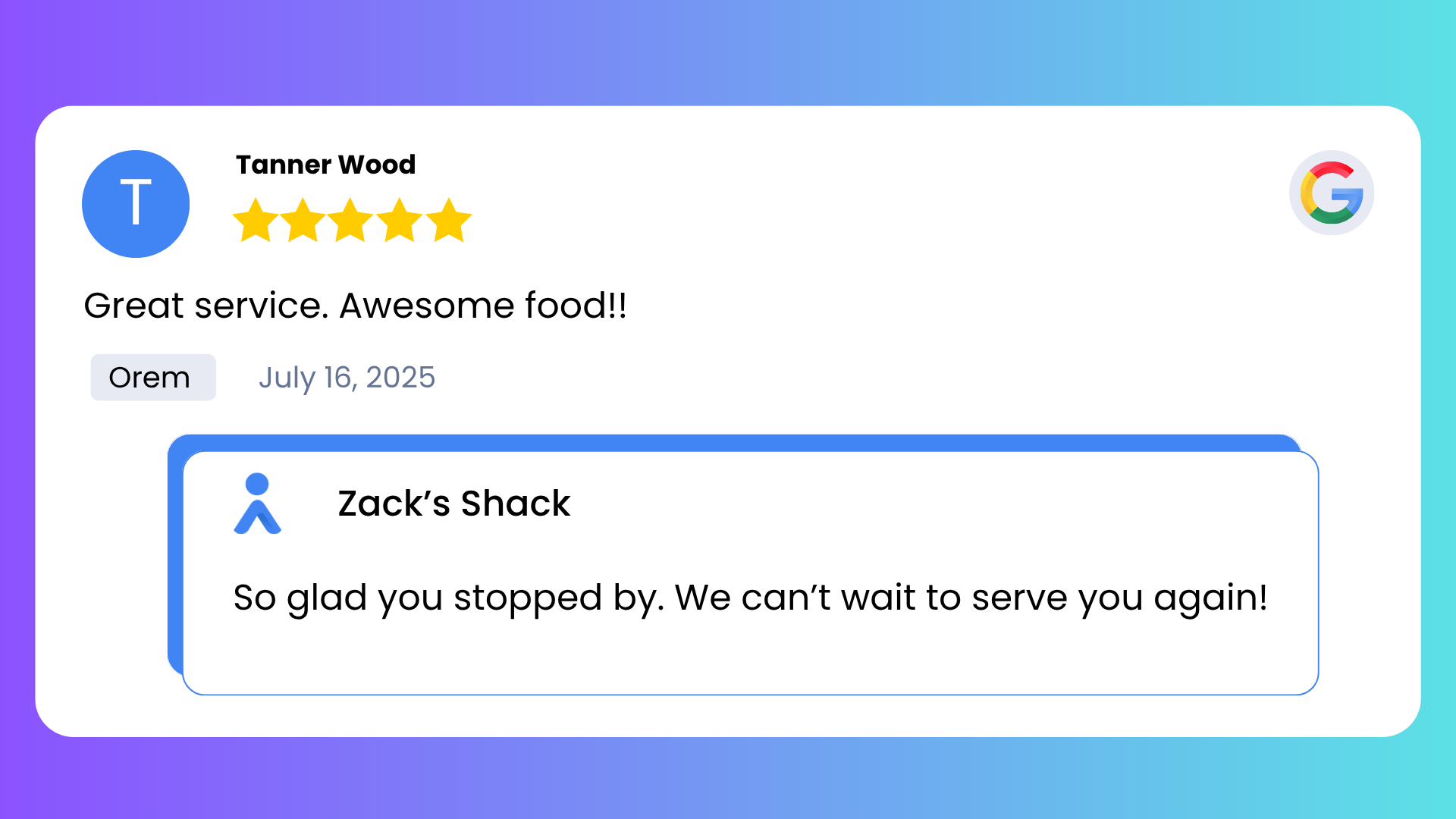 Review Response
