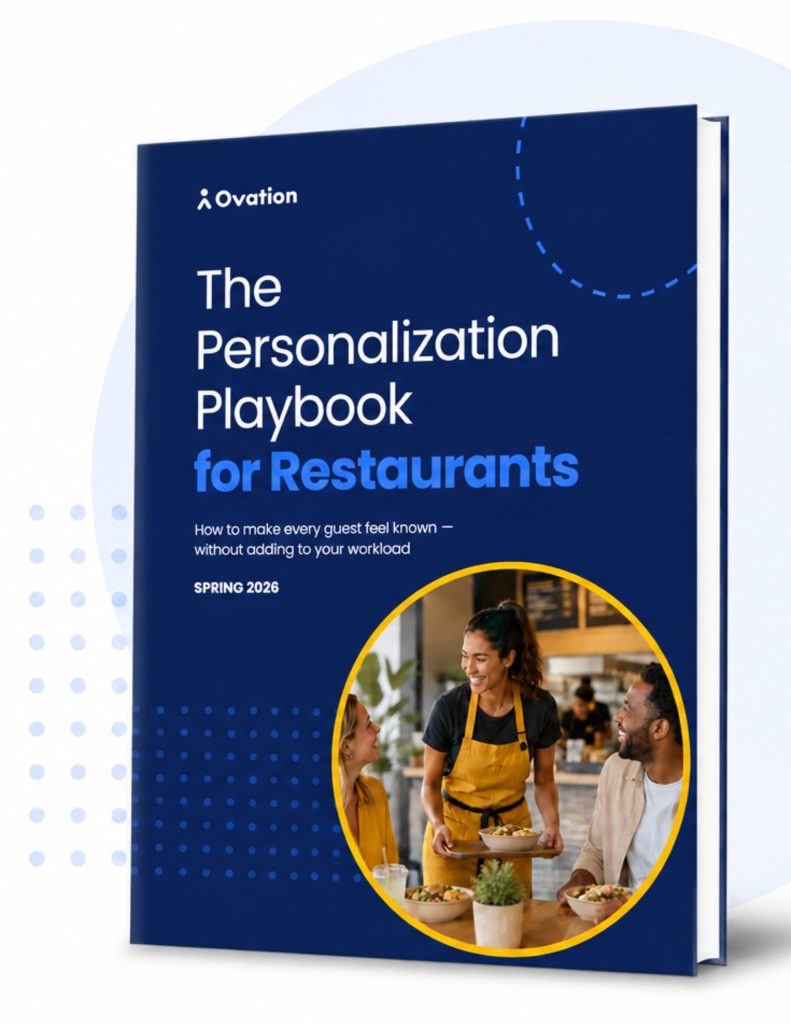 The Personalization Playbook for Restaurants The Personalization Playbook for Restaurants